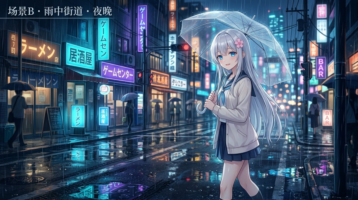 同一角色 - 场景 2